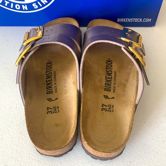 BIRKENSTOCK Sydney Cushion Sandals - Graceful Taupe - Picture 6 of 7